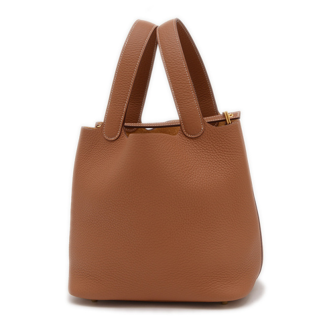 エルメス ピコタンロック MM 22 トリヨン ゴールド ゴールド金具
