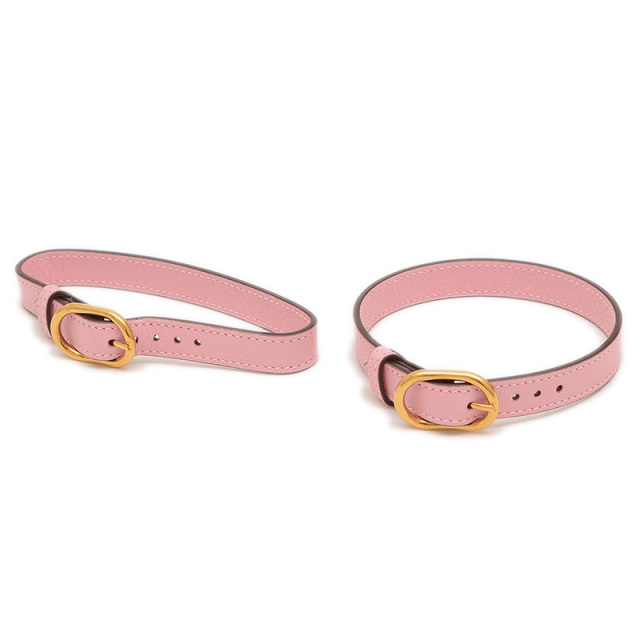 GUCCI バンブー ハンドル レザー ベルト ネオンピンク ダイアナ グッチ バンブーダイアナ用 ハンドル ベルト レザー ピンク GUCCI