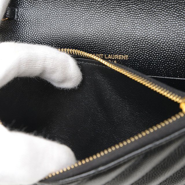 サンローラン　ウォレットチェーン 楽天市場】SAINT LAURENT サンローラン カサンドラ エンベロープ