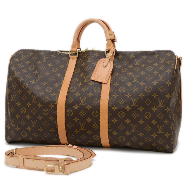 未使用ルイヴィトン　louis vuittonキーポルバンドリエール55 LOUIS VUITTON（ルイヴィトン）のキーポル・バンドリエール55が
