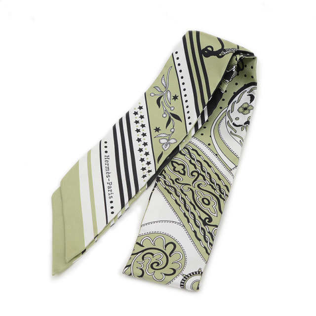 HERMES ツイリー アマゾンの祭典 バンダナ Twilly 《アマゾンの祭典