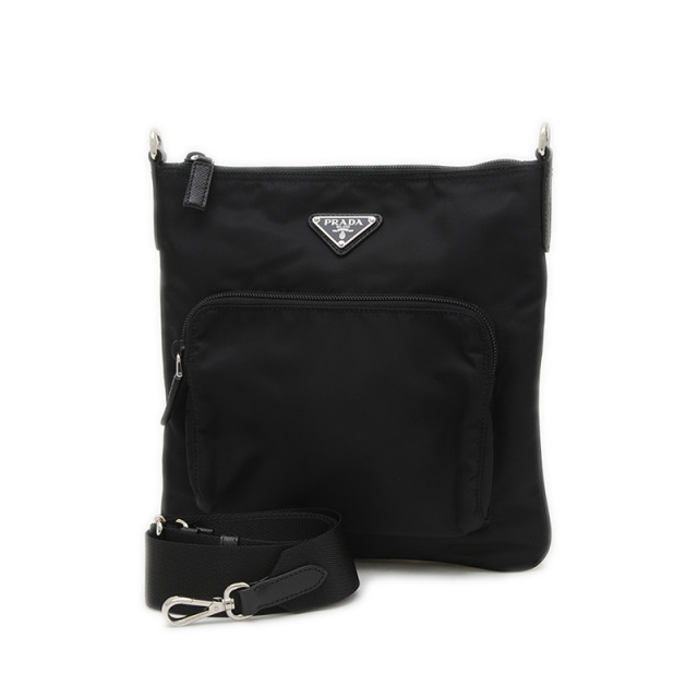 プラダ ショルダーバッグ ナイロン ブラック 1BH716 PRADA