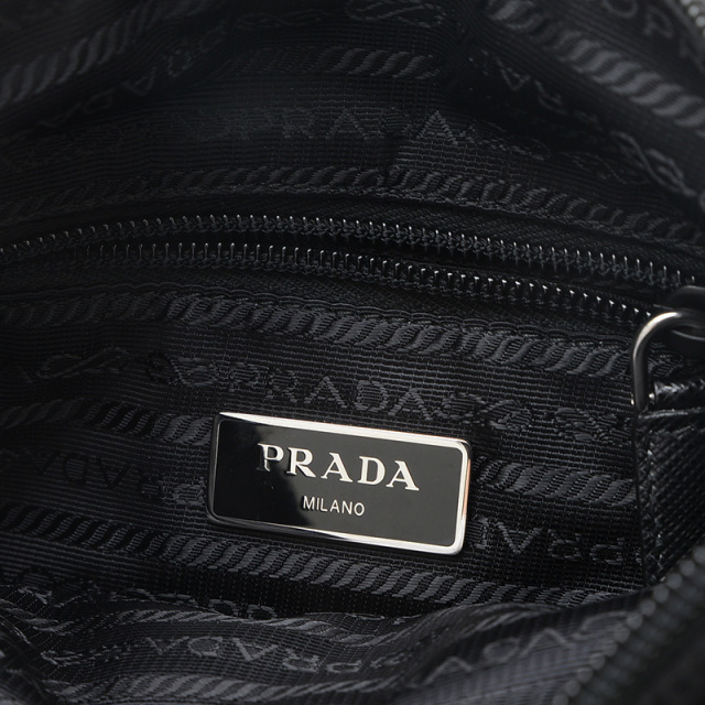 プラダ ショルダーバッグ ナイロン ブラック 1BH716 PRADA