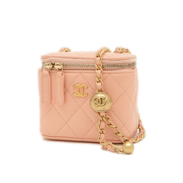 シャネル クラシック スモールバニティ チェーンショルダー