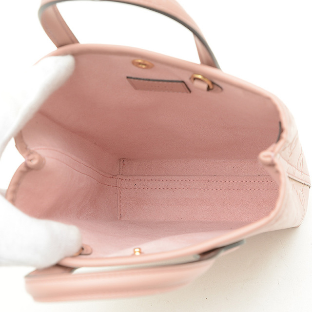 グッチ GGレザー スーパーミニ 2WAYバッグ ピンク 790133 GUCCI
