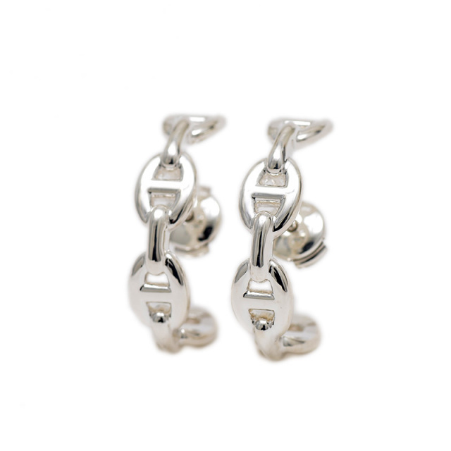 SALE対象 5%OFF】エルメス シェーヌダンクル アンシェネ ピアス
