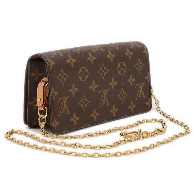 ルイヴィトン モノグラム ウォレット オン チェーン リリー