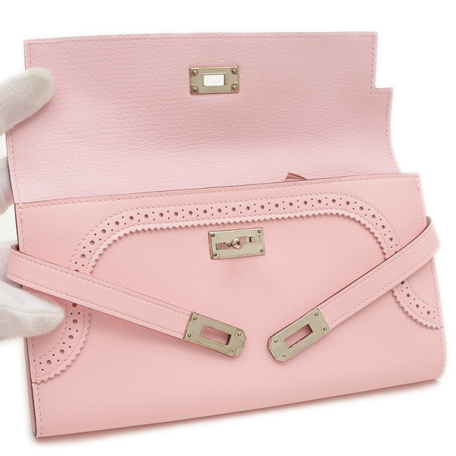 HERMES 【新品・未使用品】エルメス ケリーウォレット ギリーズローズサクラ HERMES （新品・未使用品）エルメス ケリー ギリーズ ウォレット