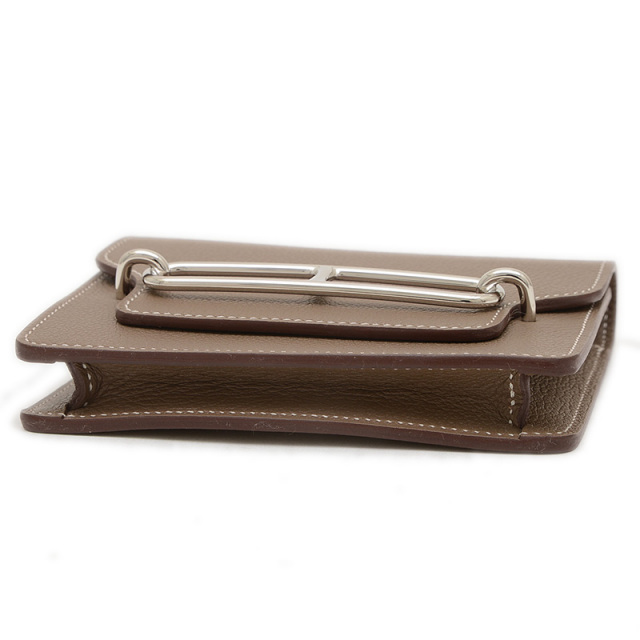 エルメス ロウリス スリム 二つ折り財布 エバーカラー