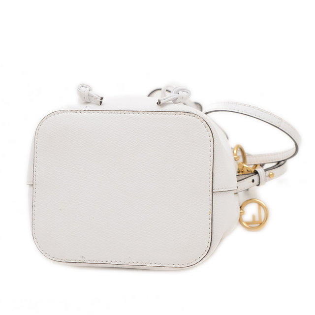 フェンディ モントレゾール ミニ 2WAYバッグ レザー ホワイト