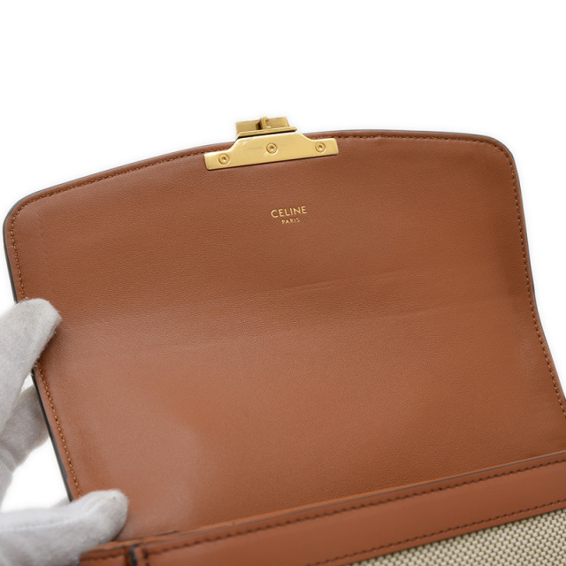 CELINE クラシック トリオンフバッグ 191242BZ TRIOMPHE セリーヌ クラシックトリオンフバッグ 191242BZ4.04LU