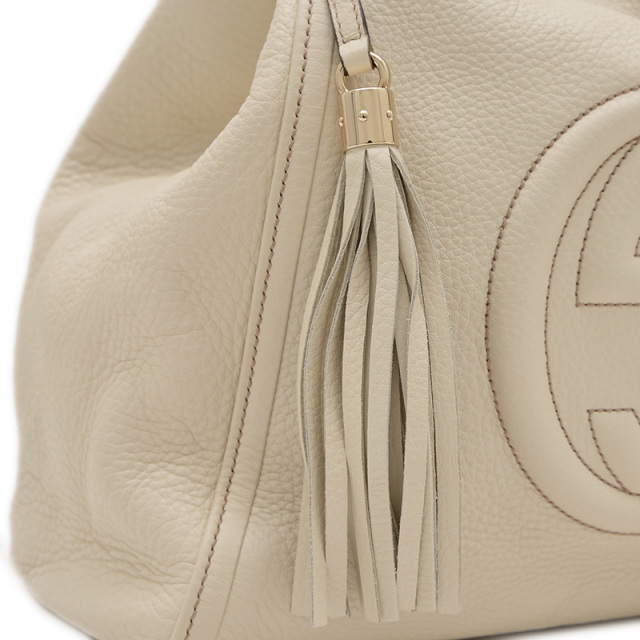GUCCI】グッチ ソーホー トートバッグ インターロッキングG