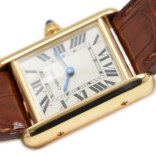 Cartier 純正Dバックル＆レザー Cartier - 正規 カルティエ 純正Dバックル 18㎜ ベルト対応