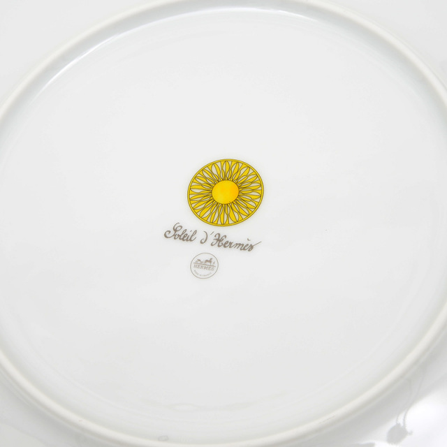 【新品・未使用】エルメス ソレイユ サービングプレート HERMES ソレイユ サービングプレート 【公式通販】