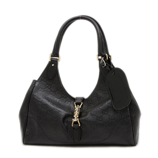 グッチ グッチシマ ニュージャッキー ハンドバッグ レザー