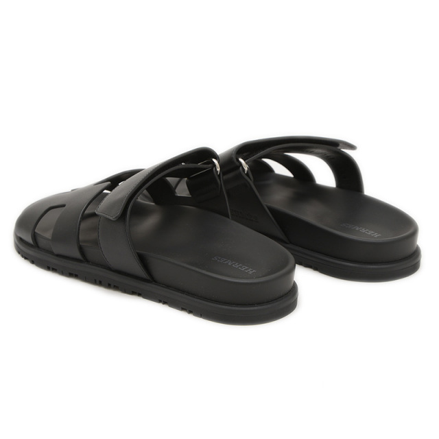 エルメス サンダル シプレ カーフレザー ブラック レディース