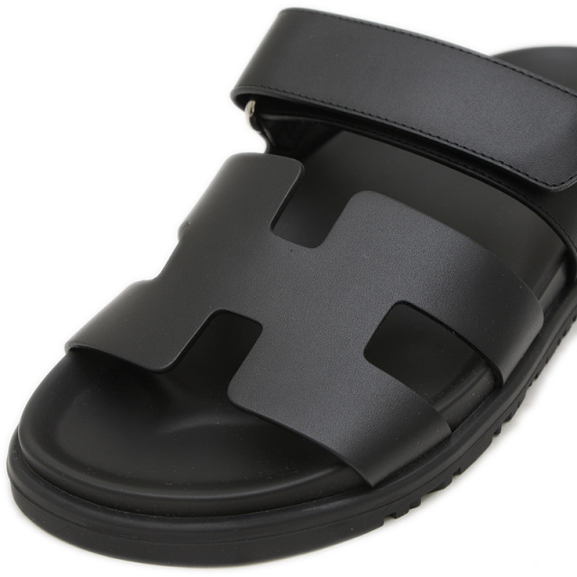 エルメス サンダル シプレ カーフレザー ブラック レディース