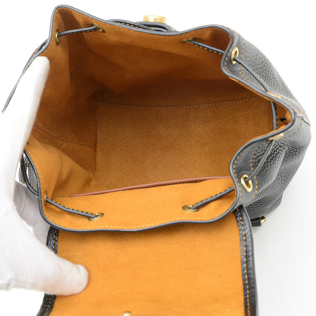 コーチ リア バックパック 21 レザー ブラック CH789 COACH