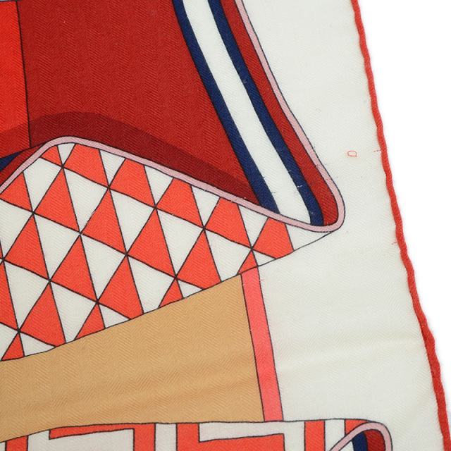 エルメス トライアングルジェアン 鞍職人の花束 Bouquets Sellier