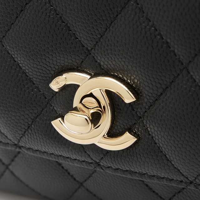 CHANEL 35 1/2 パンプス ココマーク ブラック 保存袋付き/XC62 IMG_3525_MAz1Yjj.JPG