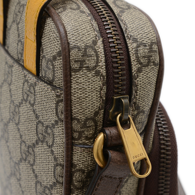 グッチ GGスプリーム ネオヴィンテージ タイガーヘッド ショルダーバッグ GUCCI （未使用 展示品）グッチ ネオ ヴィンテージ タイガー
