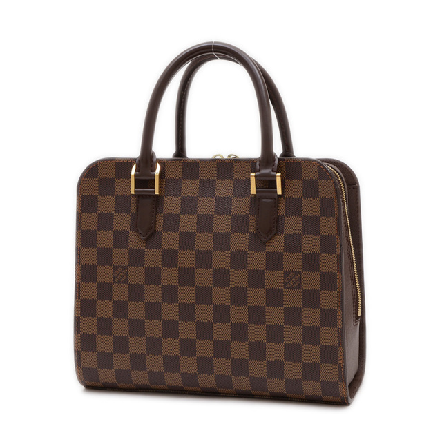【鑑定済み】ルイヴィトン ダミエ トリアナ ハンドバッグ ルイヴィトン ダミエ トリアナ ハンドバッグ N51155 LOUIS VUITTON