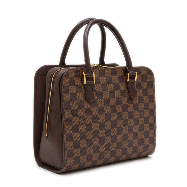 【鑑定済み】ルイヴィトン ダミエ トリアナ ハンドバッグ ルイヴィトン ダミエ トリアナ ハンドバッグ N51155 LOUIS VUITTON