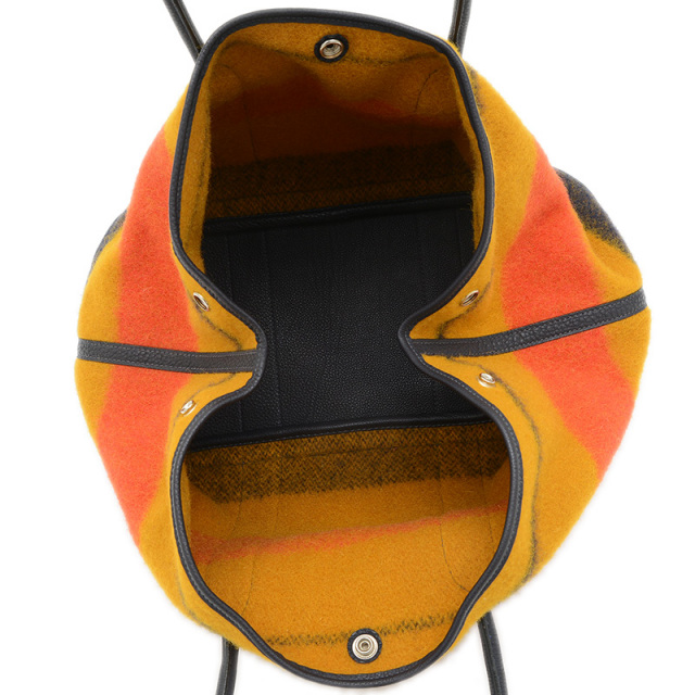 エルメス ガーデンパーティPM 36 ロカバール ジョーヌ/オレンジ/マリン