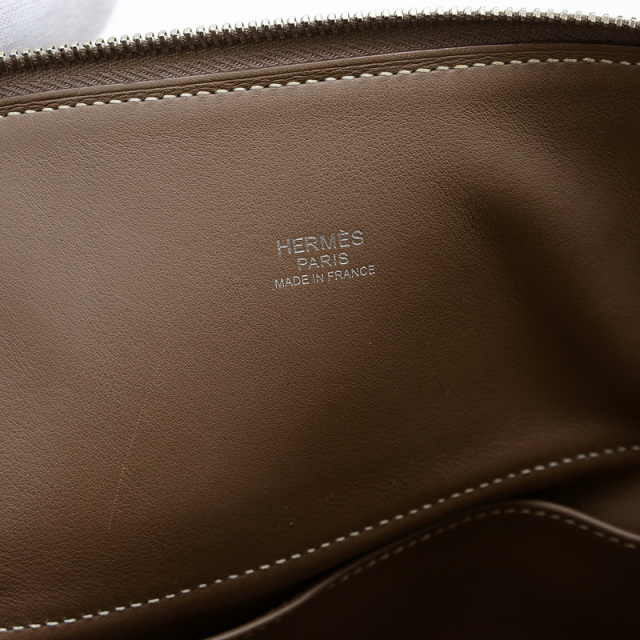 エルメス ボリード31 トリヨン エトゥープ シルバー金具 A刻印