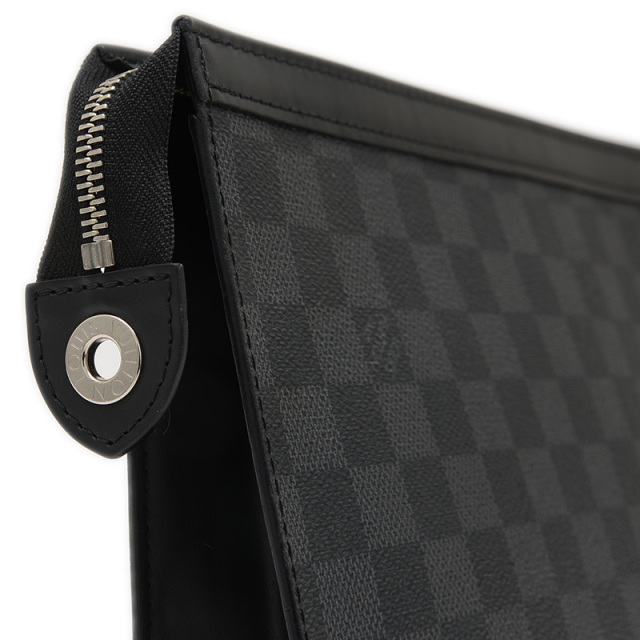 LOUIS VUITTON ダミエ・グラフィット クラッチバック ルイヴィトン クラッチバッグ メンズ ポシェットカサイ ダミエ