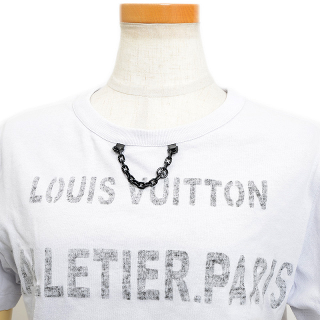 快適！Louis Vuitton シグネチャーパッチコットンTシャツ 快適！Louis Vuitton シグネチャーパッチコットンTシャツ