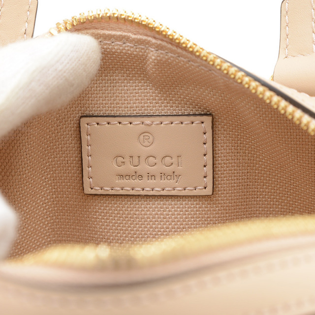 希少✨ GUCCI グッチ ミニハンドバッグ GG アイボリー ベージュ GUCCI グッチ GG柄 グッチシマ ミニボストンバッグ ベージュ