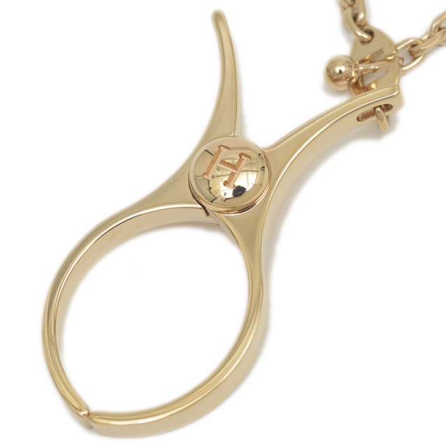 HERMES エルメス　グローブホルダー　フィルー　手袋ホルダー　ゴールド HERMES エルメス グローブホルダー 手袋ホルダー フィルー ドレ