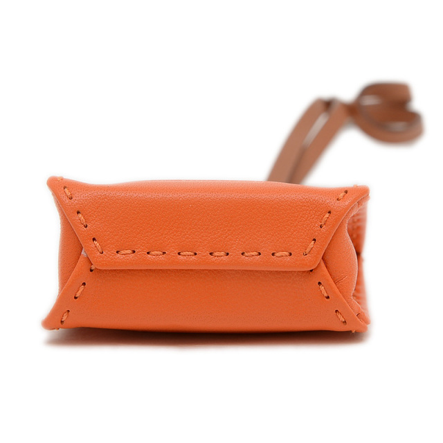 HERMES チャーム　サックオランジュ　オレンジ 楽天市場】【送料無料】 エルメス バッグチャーム サック