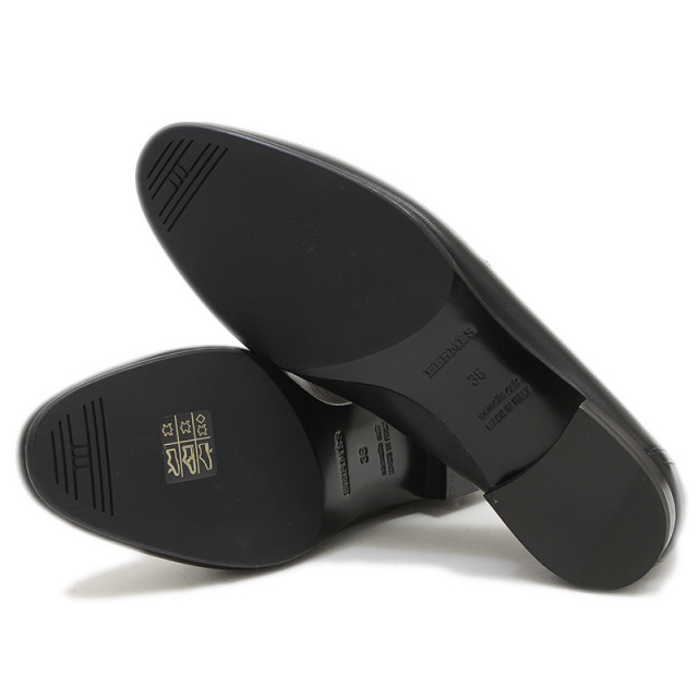 SALE対象 5%OFF】エルメス モカシンパリ ローファー レザー