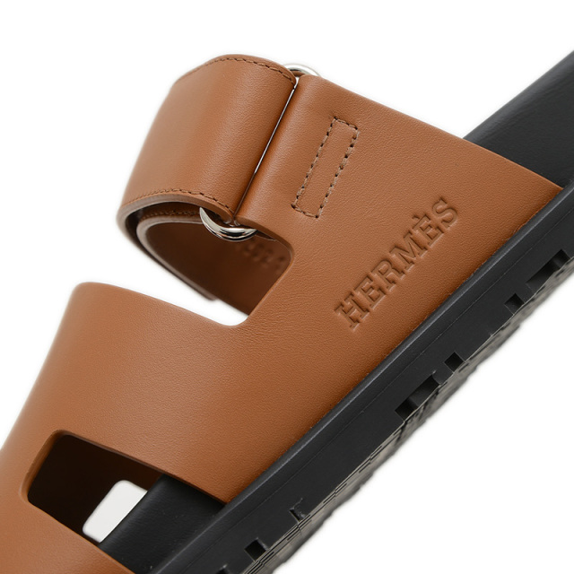 エルメス シプレ サンダル ナチュラル メンズ 42サイズ HERMES