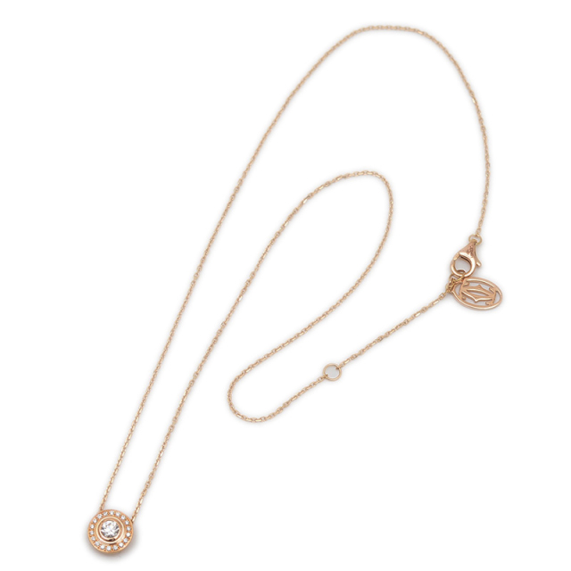 Cartier ダイヤモンド0.18k ネックレス