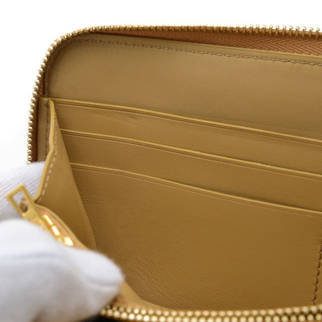 LOEWE ベージュ レザー ケース LOEWE ロエベ カードケース レディース ブランド アナグラム