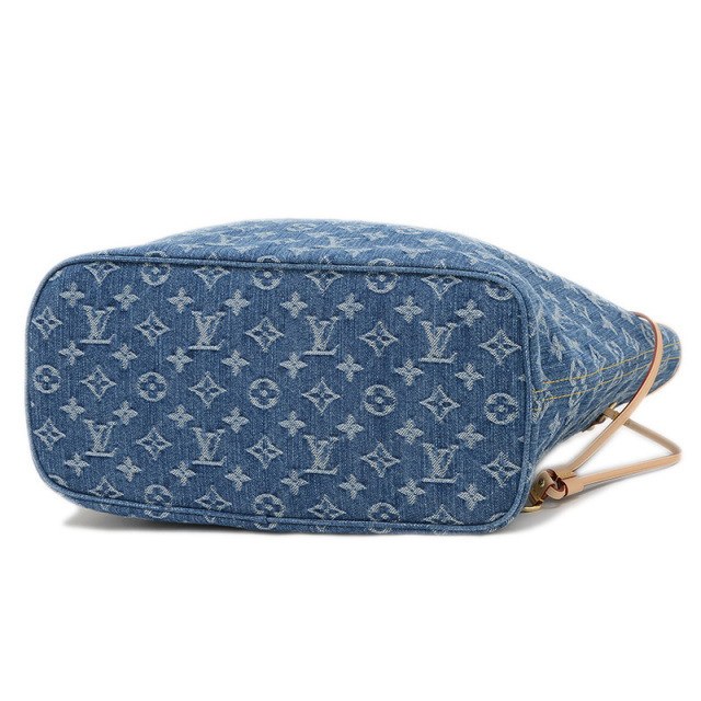 ルイヴィトン モノグラムデニム ネヴァーフルMM トートバッグ