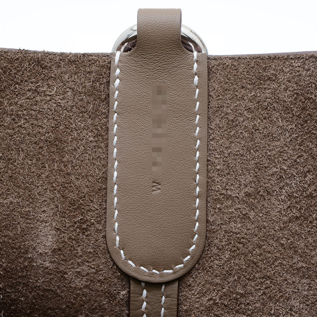 エルメス インザループ 23 トリヨン エトゥープ シルバー金具 W