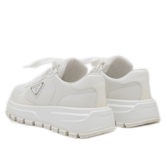 PRADA ホワイト レインシューズ35 新品未使用　定価10万円　最終値下げ PRADA ホワイト レインシューズ35 新品未使用 定価10 最終値下げ