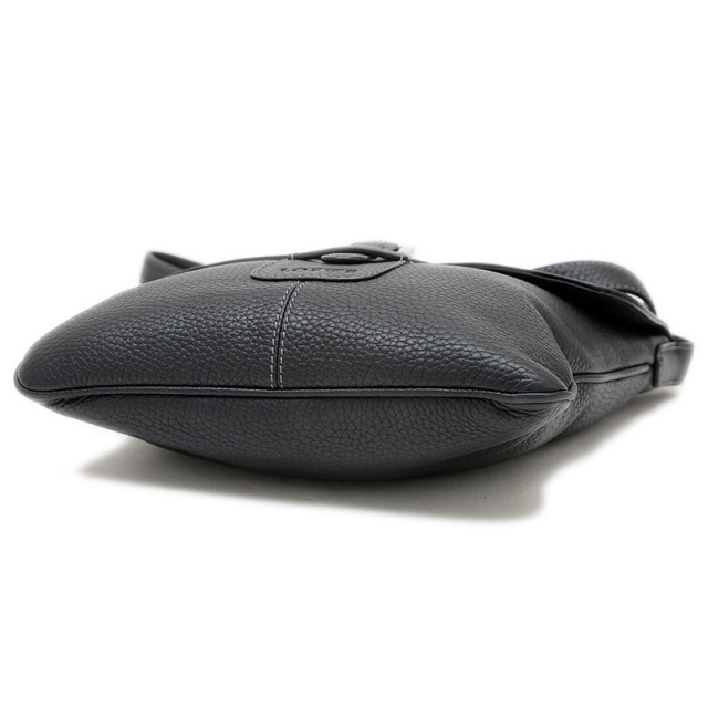 ロエベ　LOEWE ビスネスショルダーバック　アナグラム　レザーブラック　A4可 ロエベ アナグラム ショルダーバッグ レザー ブラック LOEWE