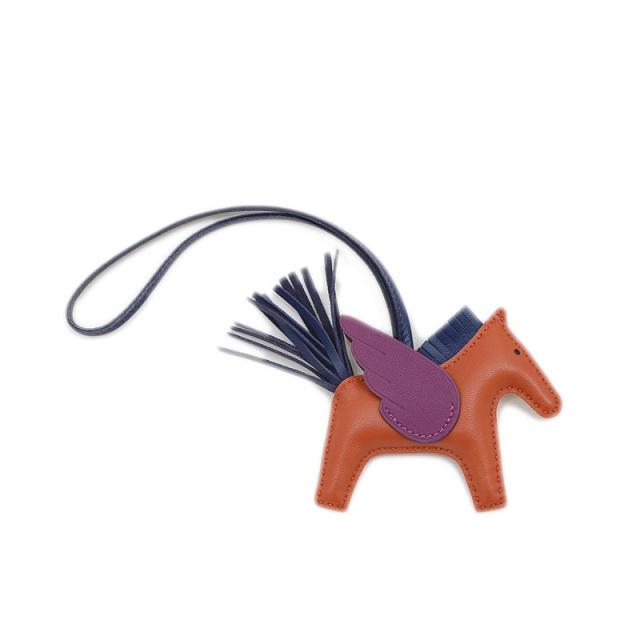 エルメス ロデオ ペガサス PM バッグチャーム カーネリアン