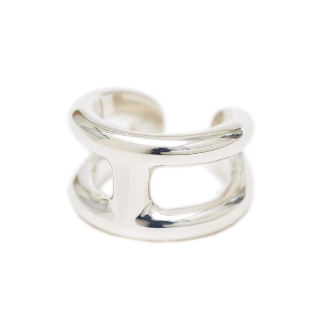 エルメス オスモズ GM リング シルバー SV925 #50 HERMES