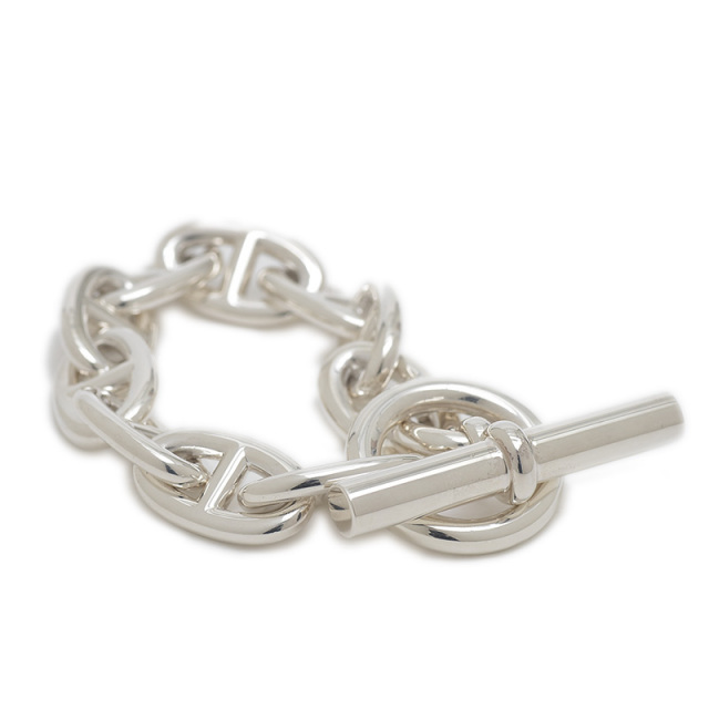 シルバー チェーンブレスレット シェーヌダンクル tgm SV925 純銀 楽天市場】≪Brand new≫ HERMES Chaine d'ancre bracelet TGM