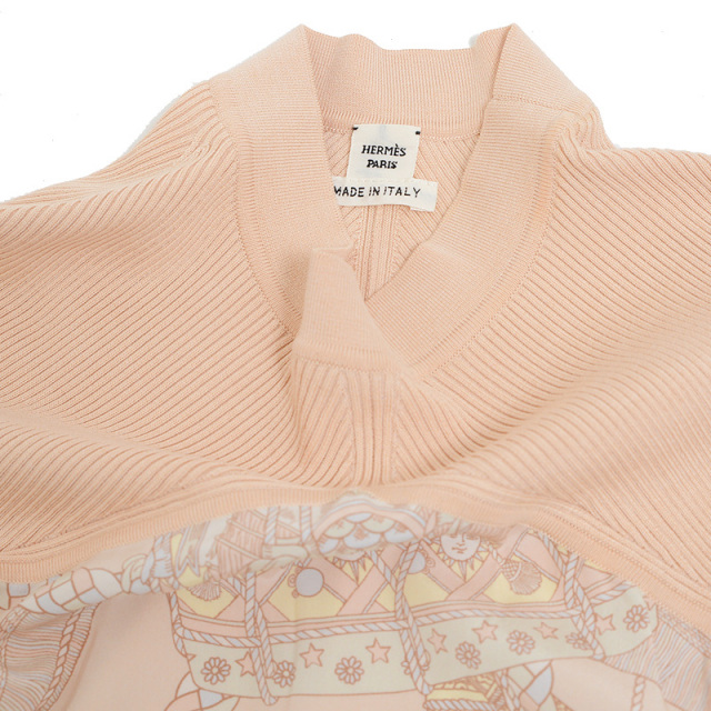 エルメス ツイルレーヌ ショートスリーブニット シルク/コットン