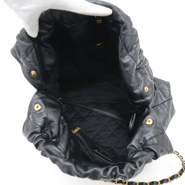CHANEL シャネル チェーンバッグ 黒 シャネル チェーンバッグ ディズヌフ ブラック 黒 – co&co