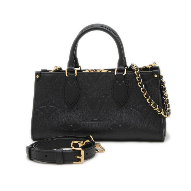 LOUIS VUITTON ♦️ブラックミュール♦️23.5㎝♦️ベルトにロゴ入り louis-vuitton-lv-initiales-