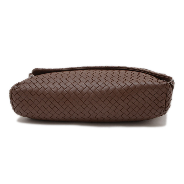 Bottega Veneta ブラウンレザーショルダーバッグ BOTTEGA VENETA ブラウンショルダーバッグ ボッテガヴェネタ イントレ