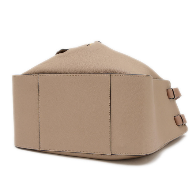 ロエベ ハンモック スモール ショルダーバッグ カーフ サンドベージュ